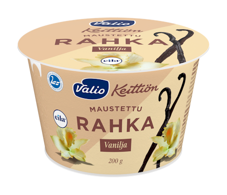 Valio Keittiön maustettu rahka 200g vanilja laktoositon
