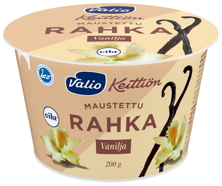 Valio maustettu rahka 200g vanilja laktoositon | K-Ruoka Verkkokauppa