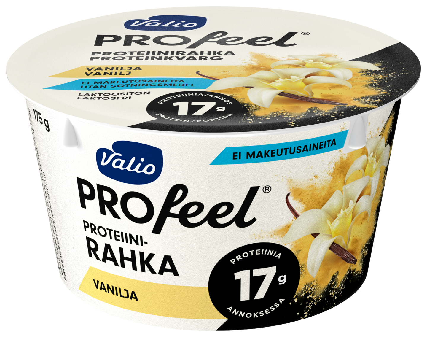 Valio PROfeel® proteiinirahka 175 g vanilja laktoositon