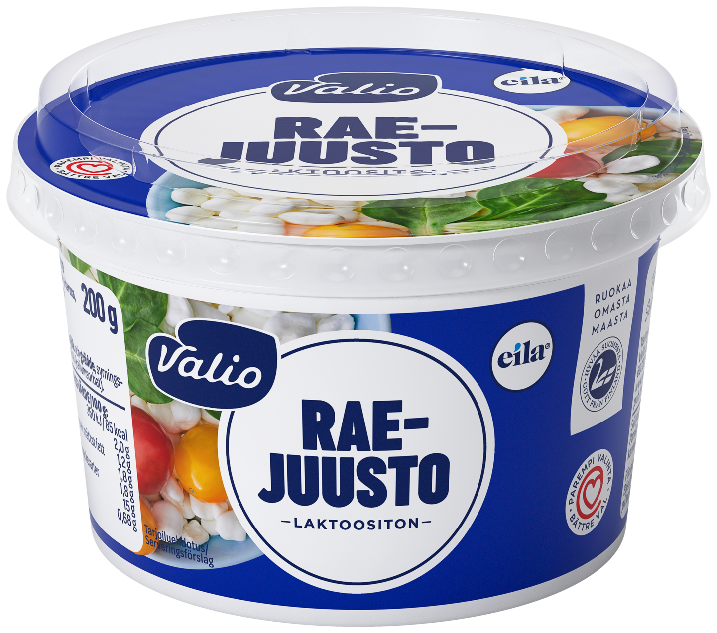 Valio Eila raejuusto 200g laktoositon