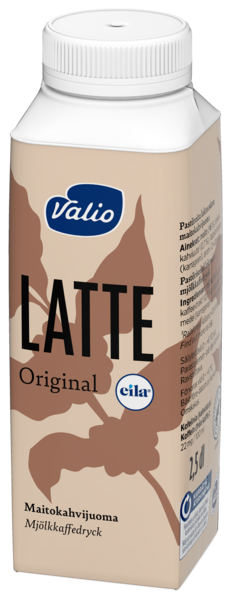 Valio Eila Latte original maitokahvijuoma 2,5 dl  laktoositon