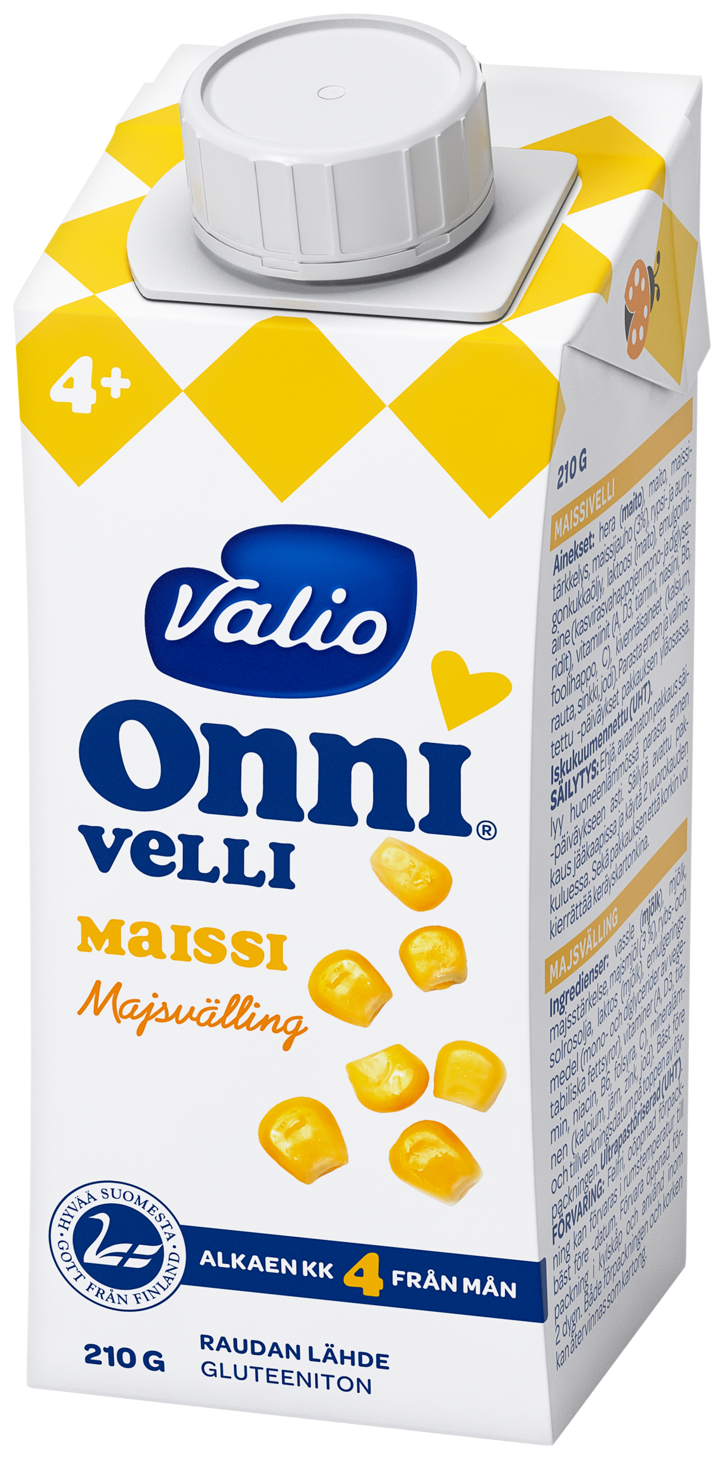 Valio Onni maissivelli 210g 4kk UHT