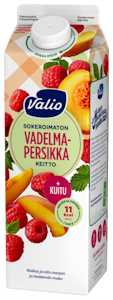 Valio vadelma-persikkakeitto 1kg +kuitu sokeroimaton