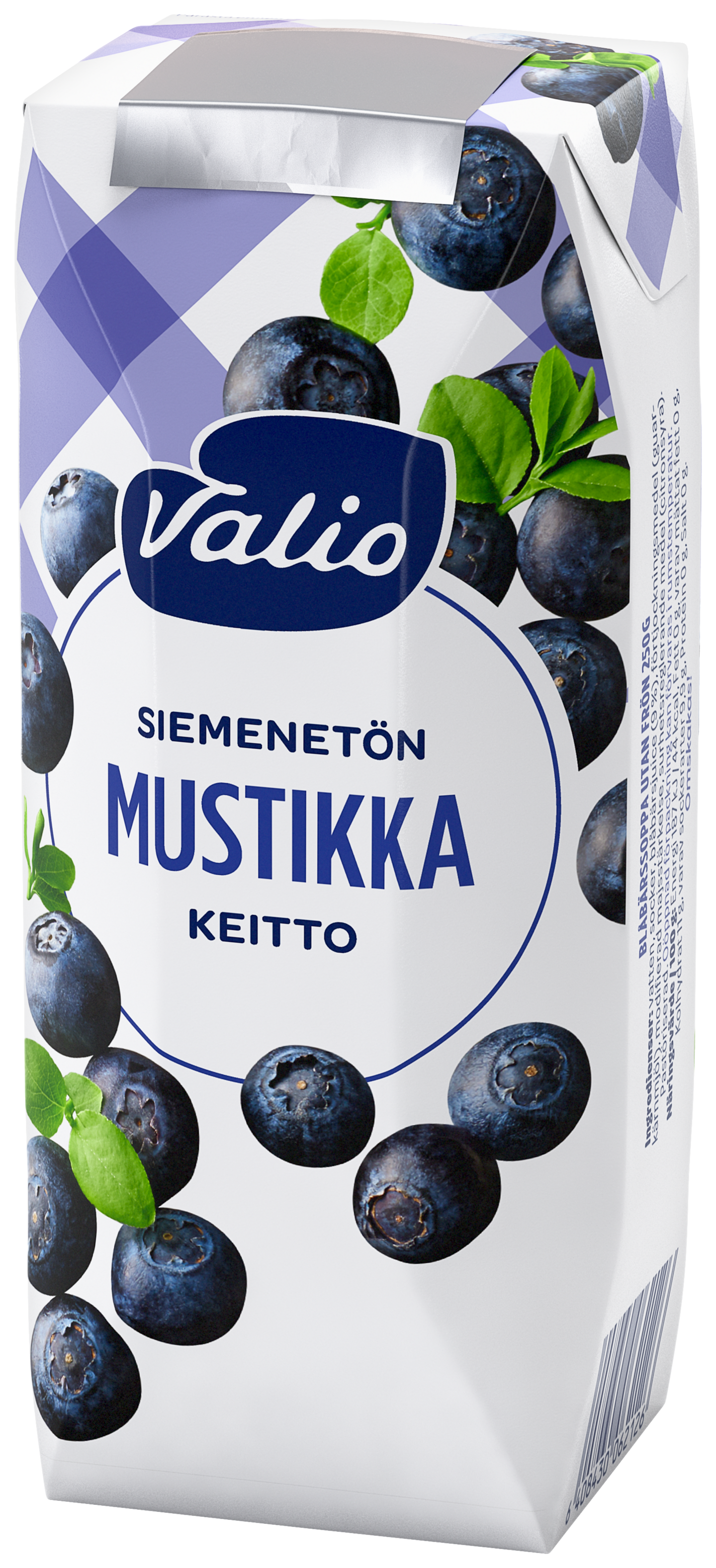 Valio mustikkakeitto 250g siemenetön