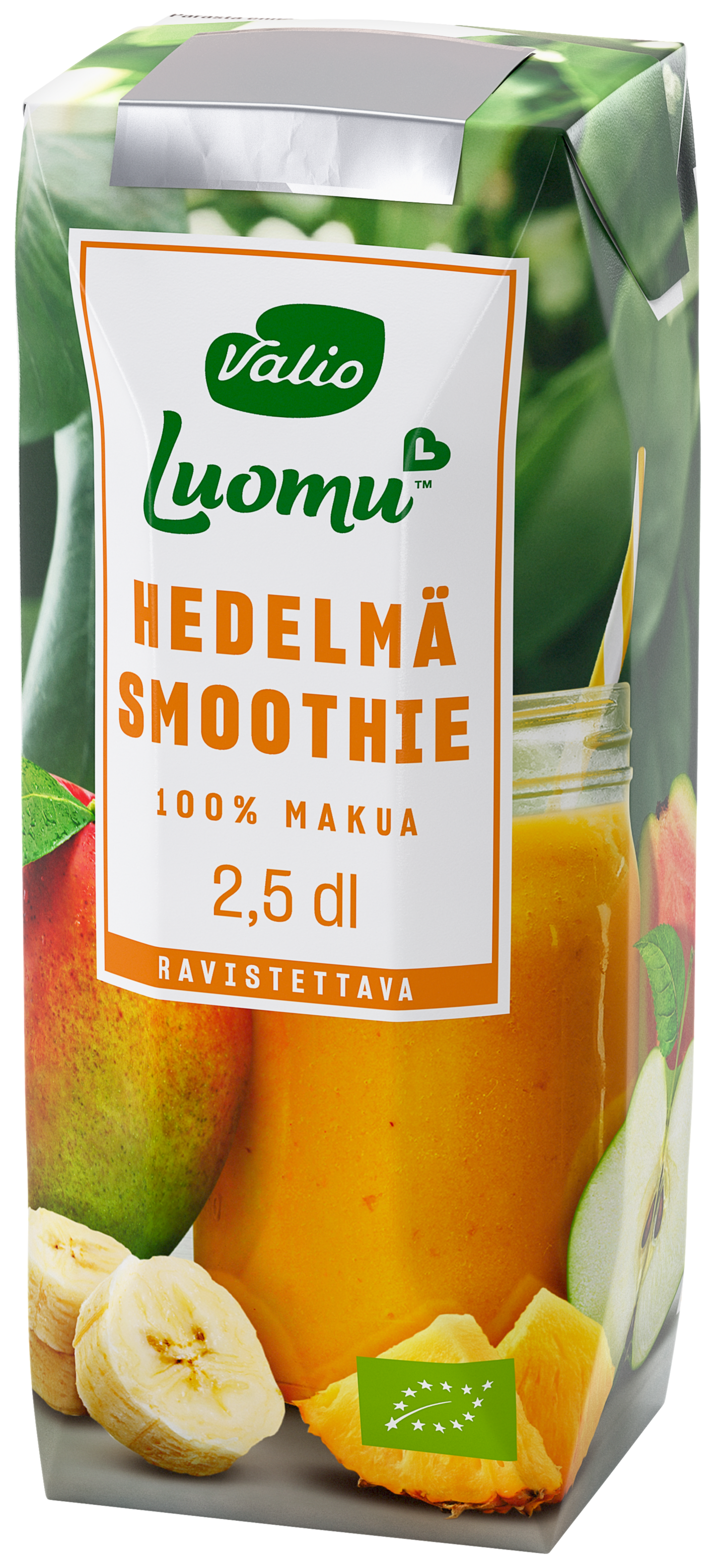 Valio Luomu smoothie 2,5dl hedelmä — HoReCa-tukku Kespro