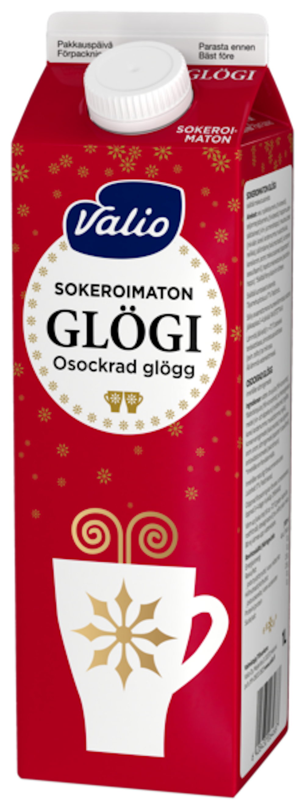 Valio glögi tumma 1l sokeroimaton — HoReCa-tukku Kespro