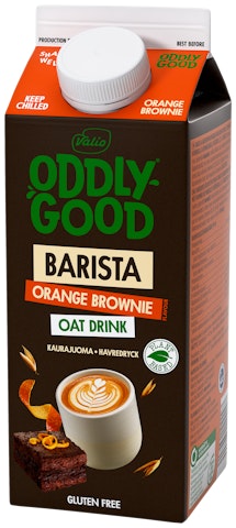 Valio Oddlygood Barista kaurajuoma 0,75l appelsiini-brownie gluteeniton