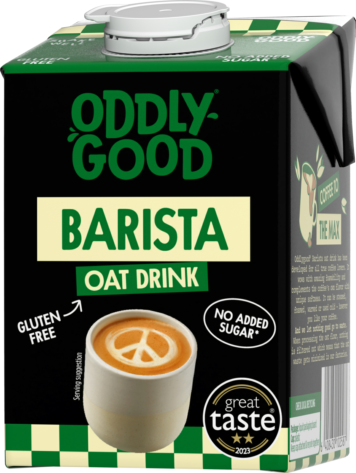 Oddlygood Barista kaurajuoma 0,5l gluteeniton UHT