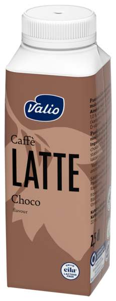 Valio Latte choco maitokahvijuoma 2,5dl laktoositon