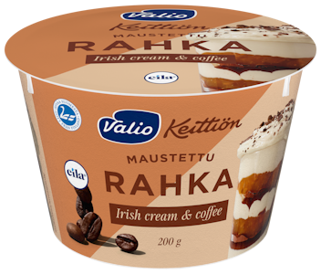 Valio Keittiön maustettu rahka 200g Irish cream & coffee laktoositon