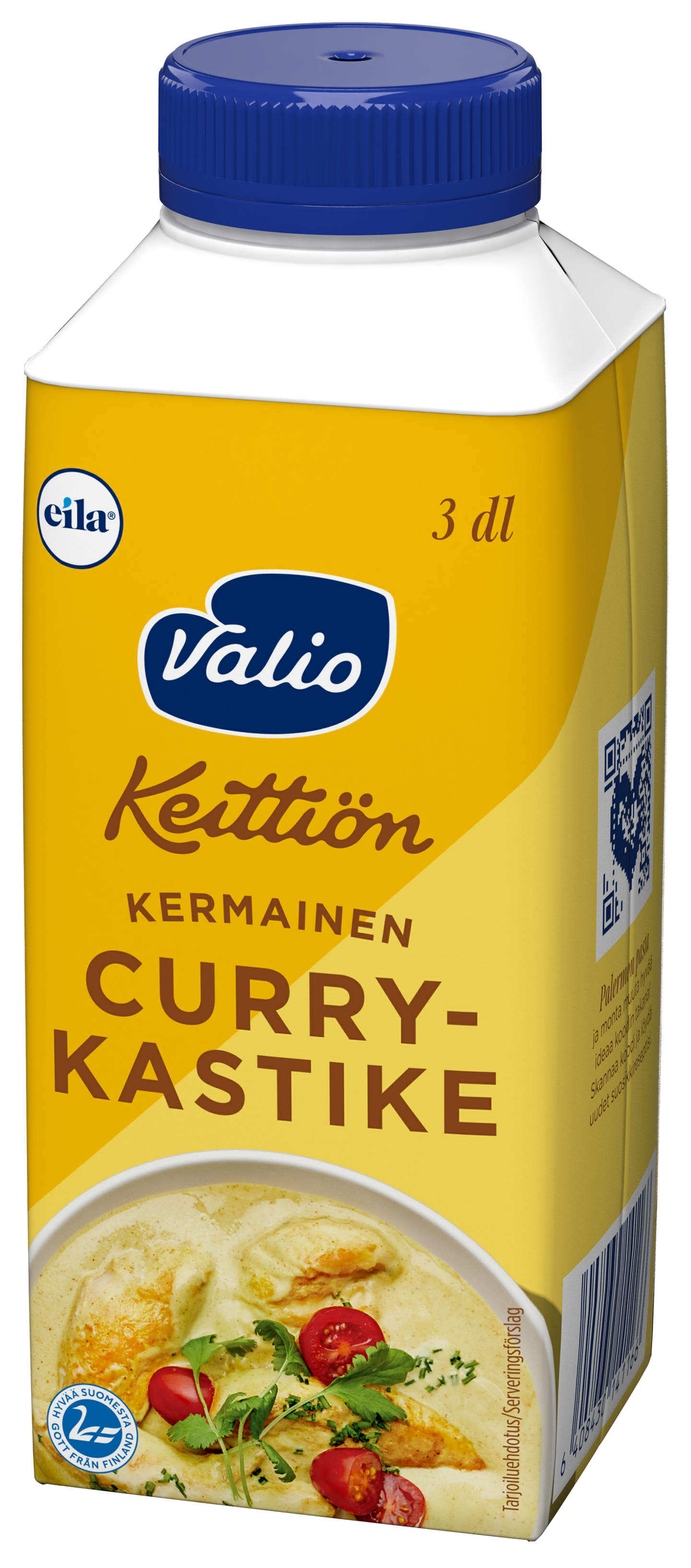 Valio kermainen currykastike 3dl laktoositon