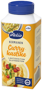 Valio kermainen currykastike 3dl laktoositon