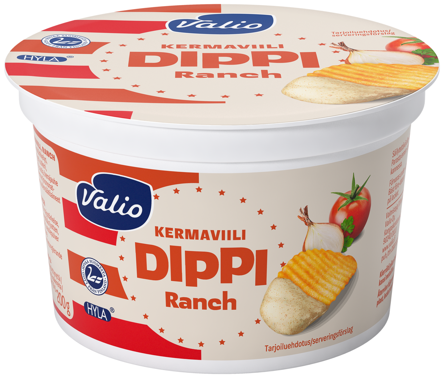 Valio kermaviilidippi 200g Ranch HYLA