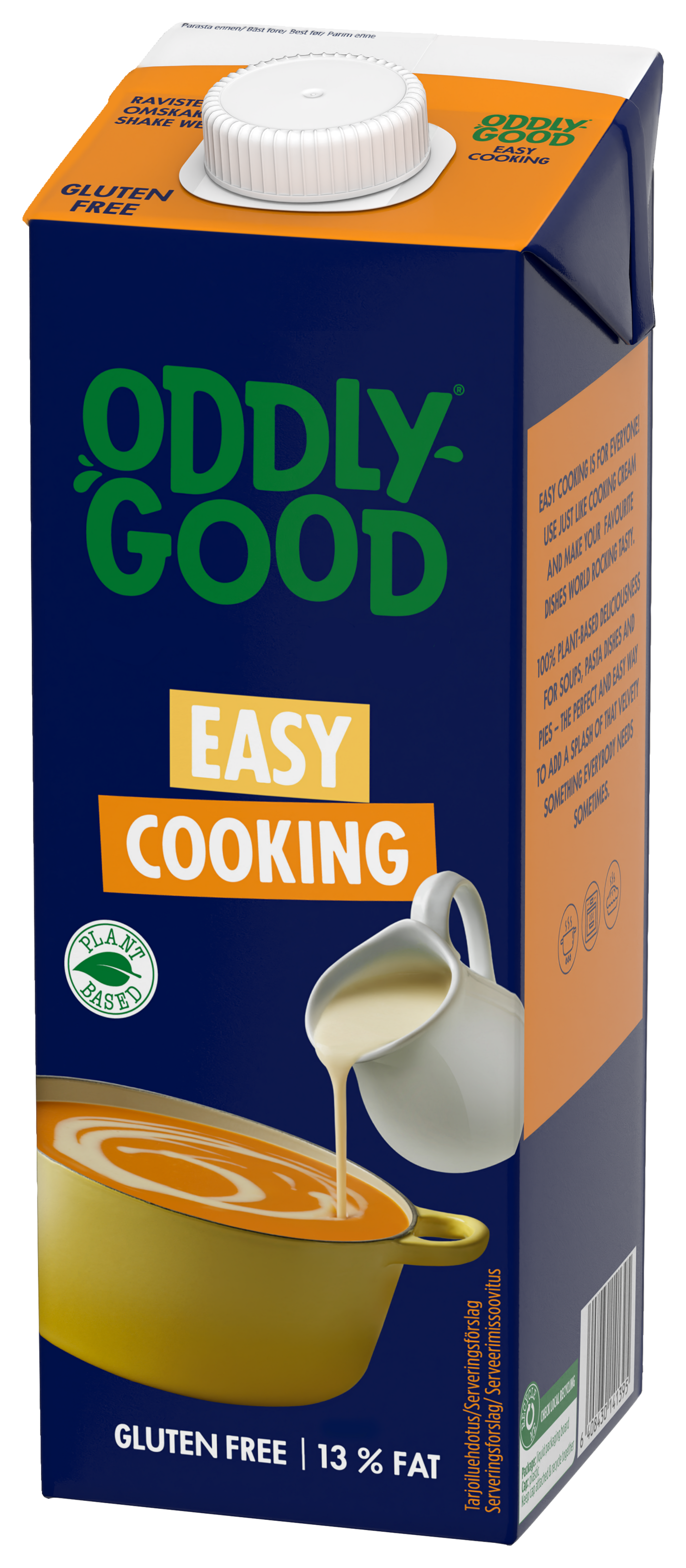 Oddlygood Easy Cooking 1l UHT gluteeniton