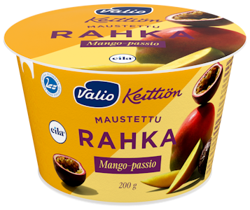 Valio Keittiön maustettu rahka 200g mango-passio laktoositon