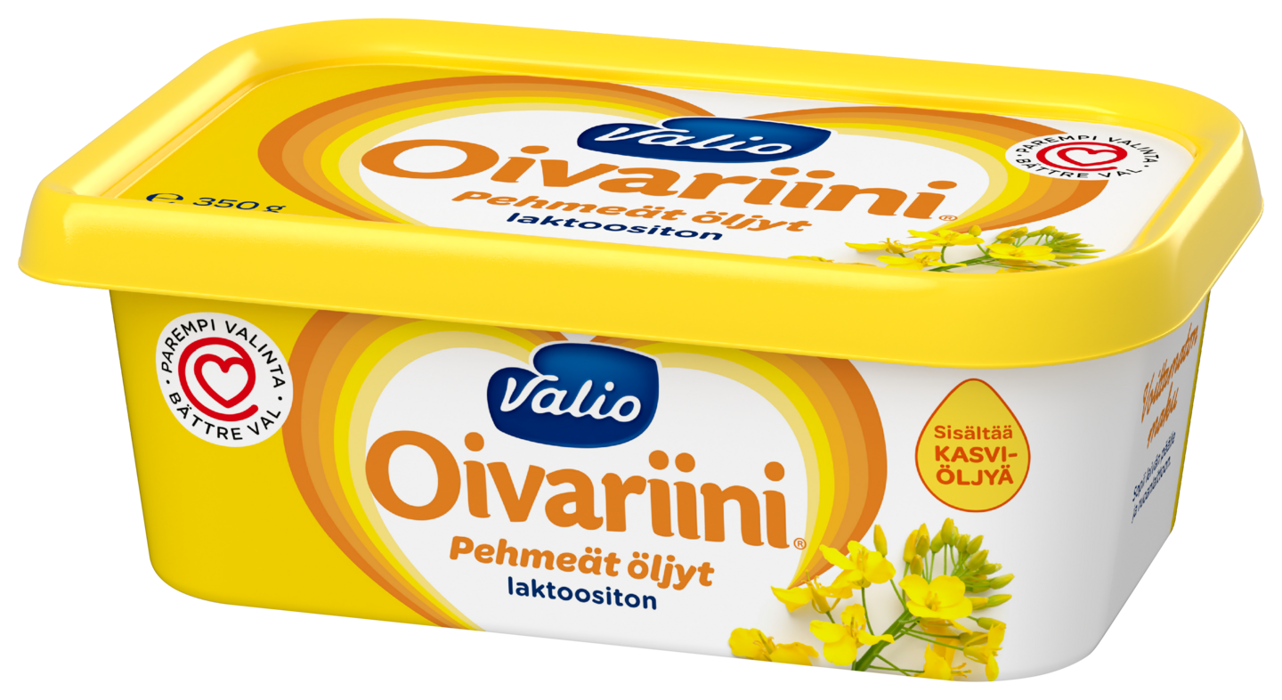 Valio Oivariini 350g pehmeät öljyt laktoositon