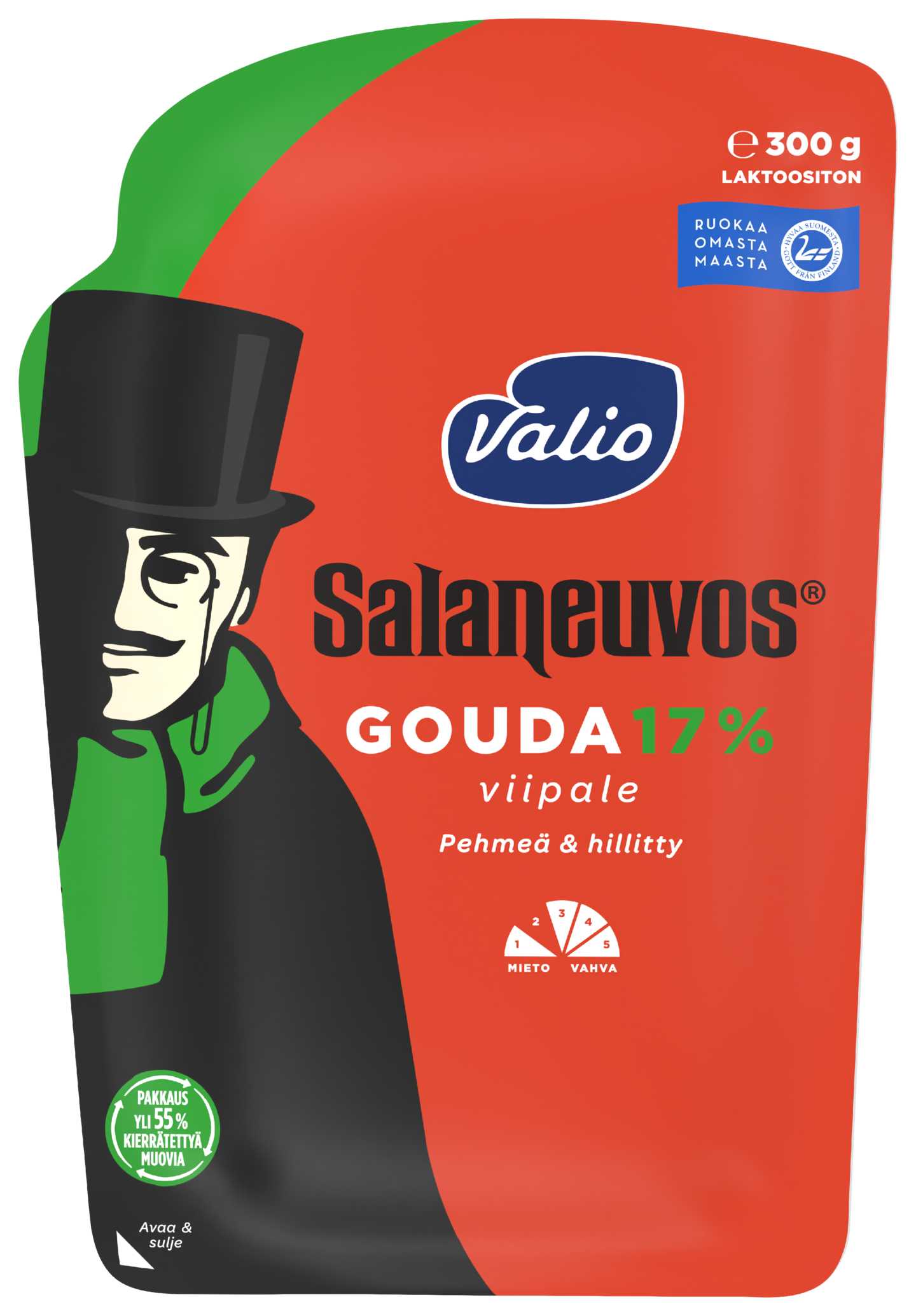 Valio Salaneuvos 300g 17% viipale