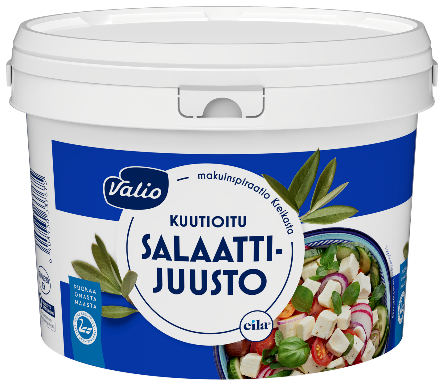 Valio 2 kg salaattijuusto kuutioina laktoositon