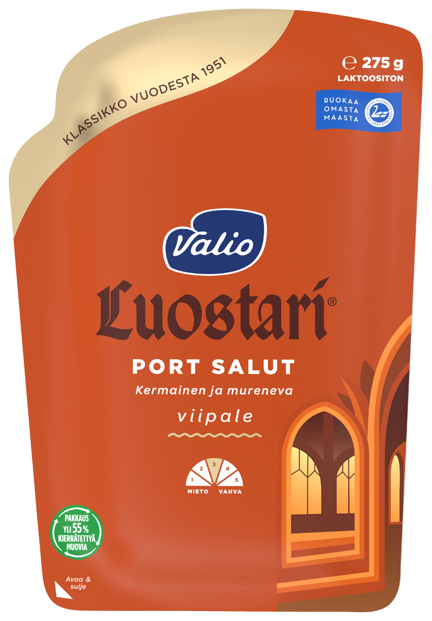 Valio Luostari 275g viipale