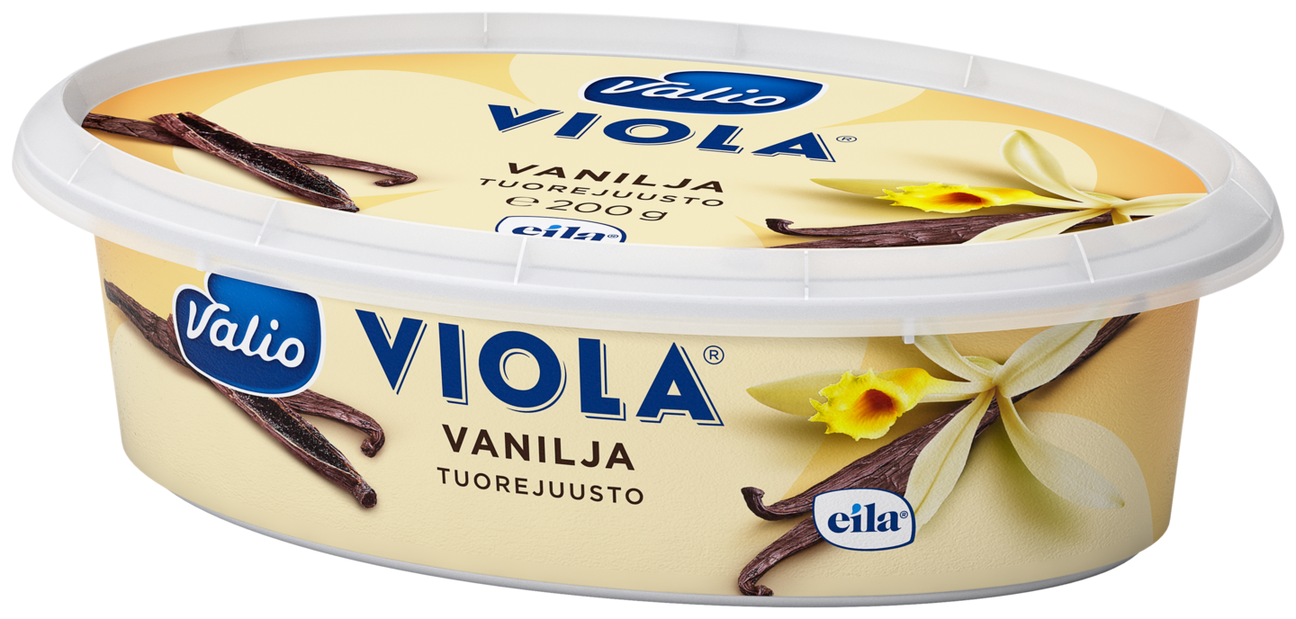 Valio Viola 200 g vanilja tuorejuusto laktoositon