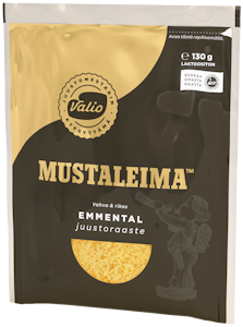 Valio Mustaleima 130g raaste