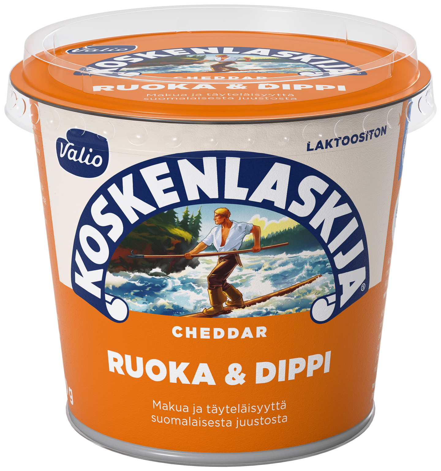 Valio Koskenlaskija Ruoka 250 g cheddar laktoositon | K-Ruoka Verkkokauppa