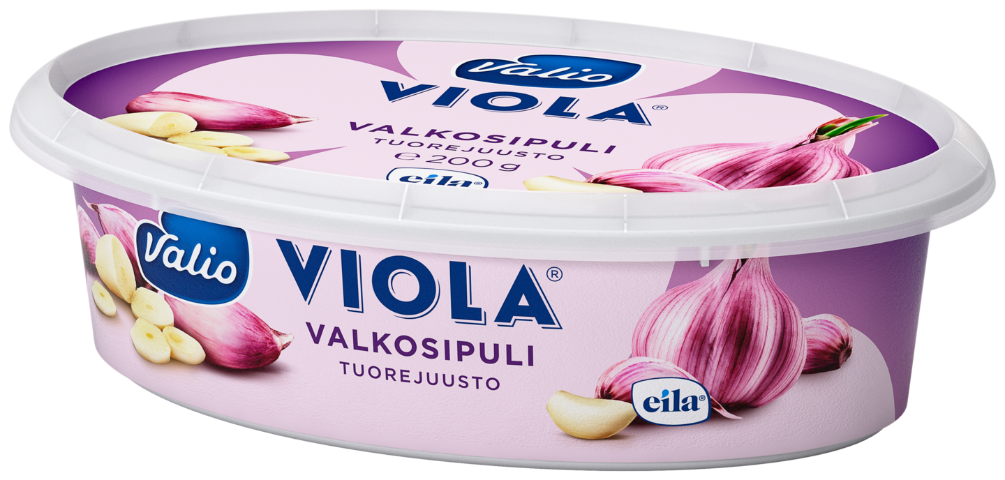 Viola 200g valkosipuli tuorejuusto laktoositon