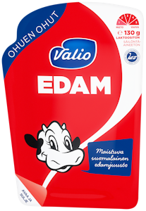 Valio Edam ohuen ohut 130 g viipale