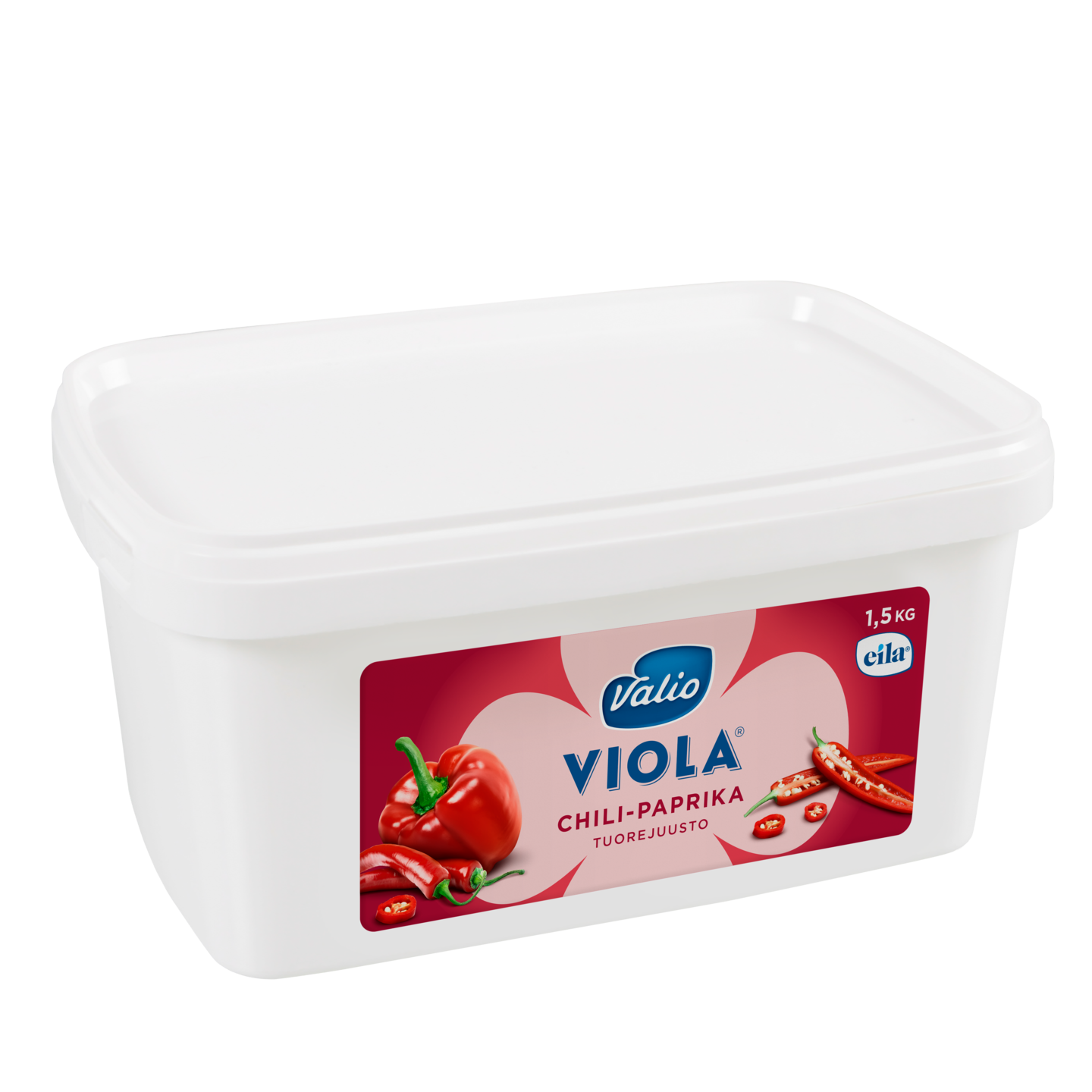Valio Viola 1,5 kg chili-paprika tuorejuusto laktoositon
