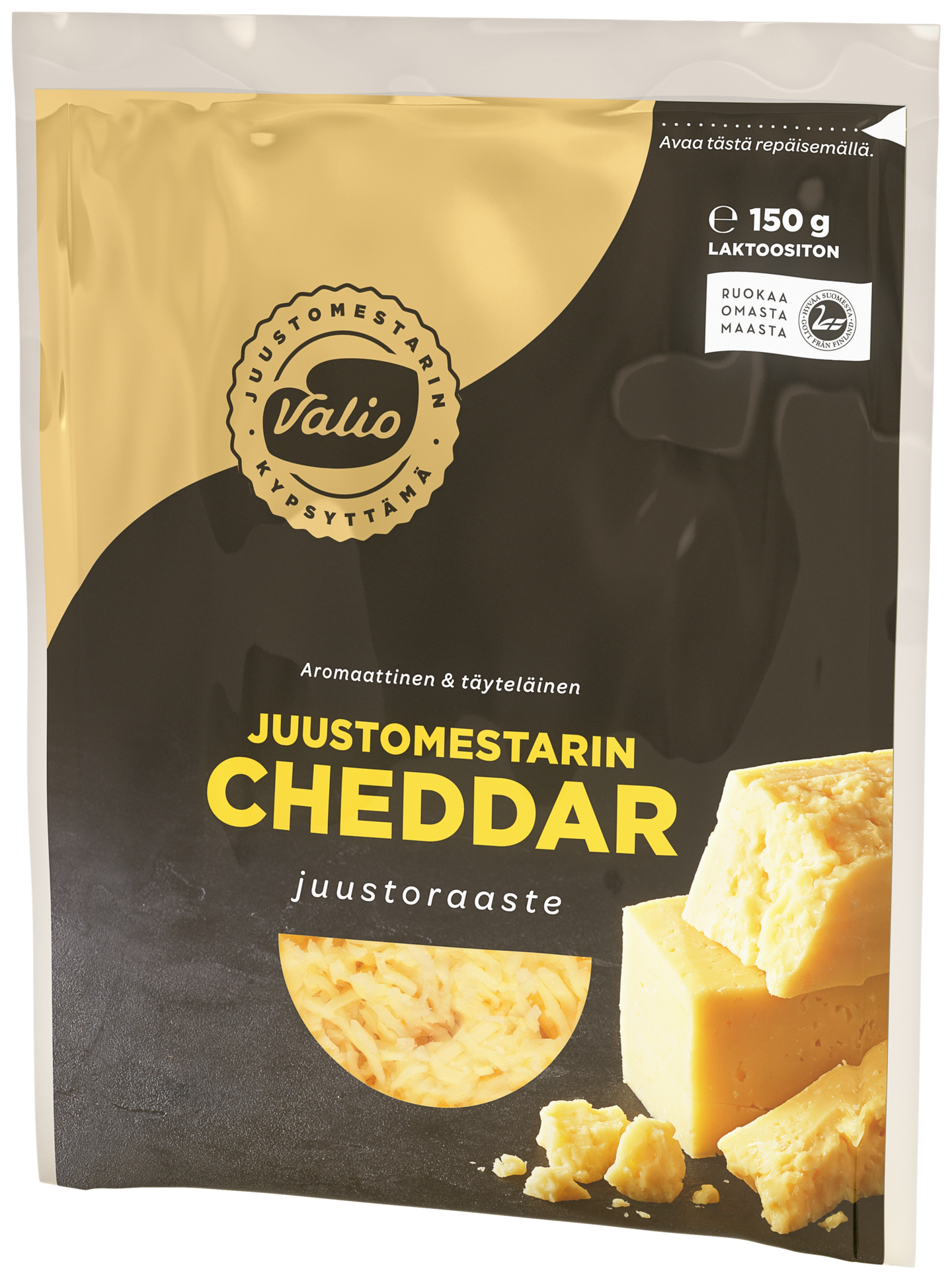 Valio Juustomestarin cheddar juustoraaste 150 g