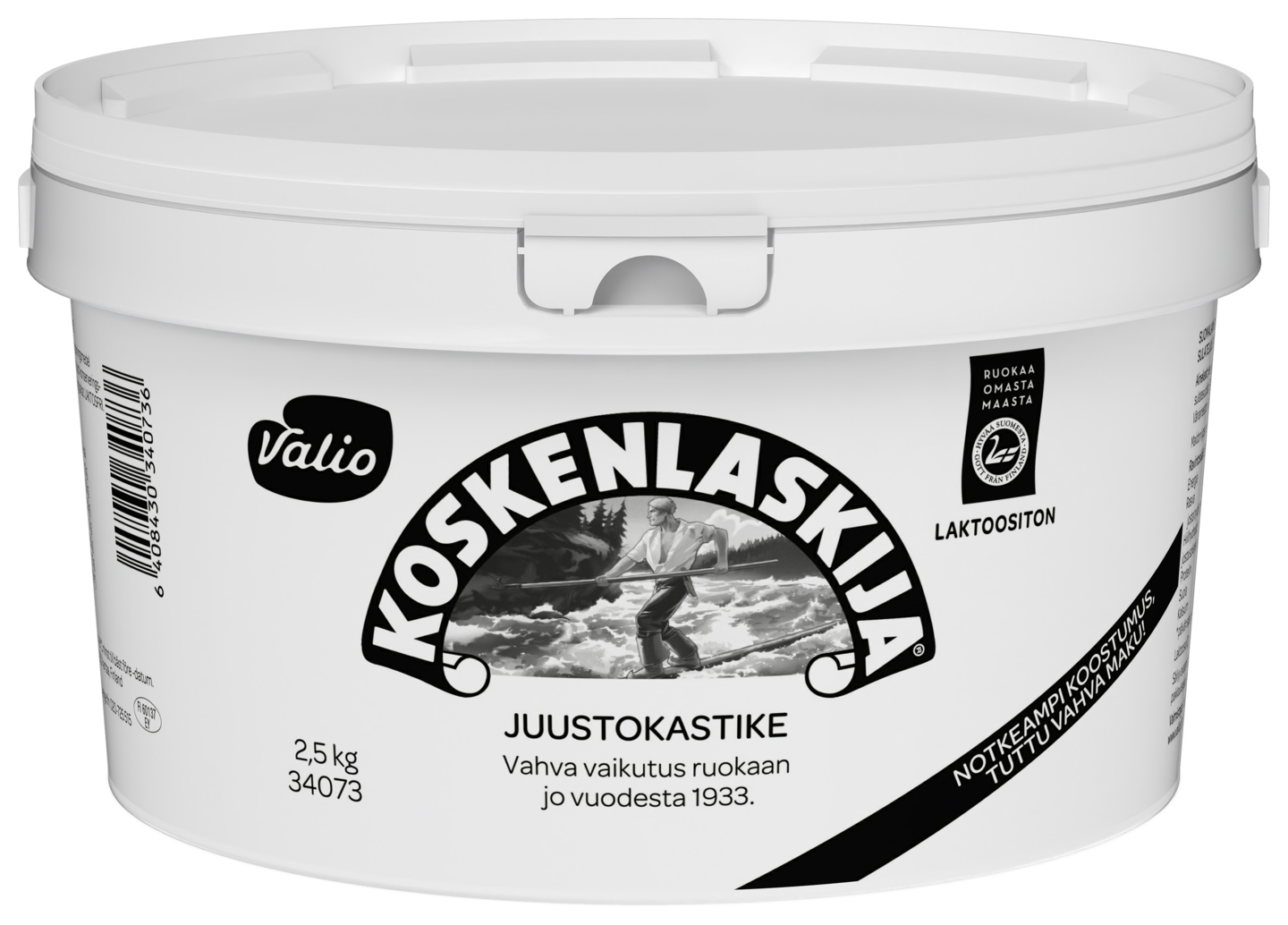 Valio Koskenlaskija 2,5 kg juustokastike laktoositon