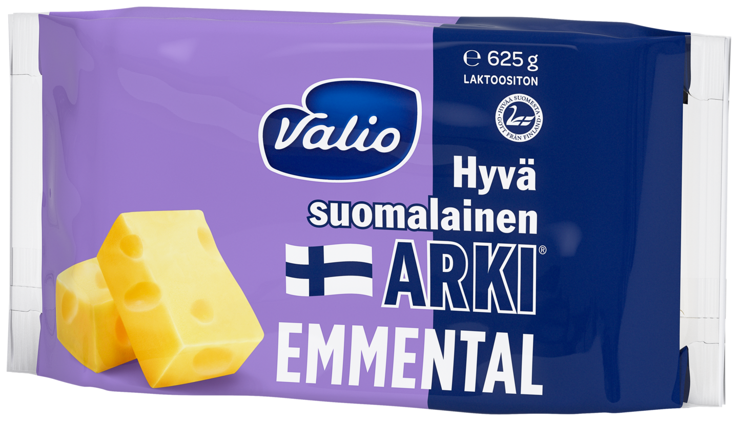 Valio Hyvä suomalainen Arki emmental e625g