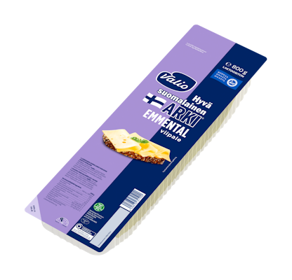 Valio Hyvä suomalainen Arki® E800g emmentalviipale
