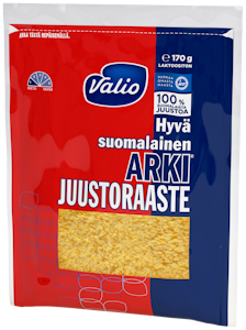 Valio Hyvä suomalainen Arki e170g juustoraaste