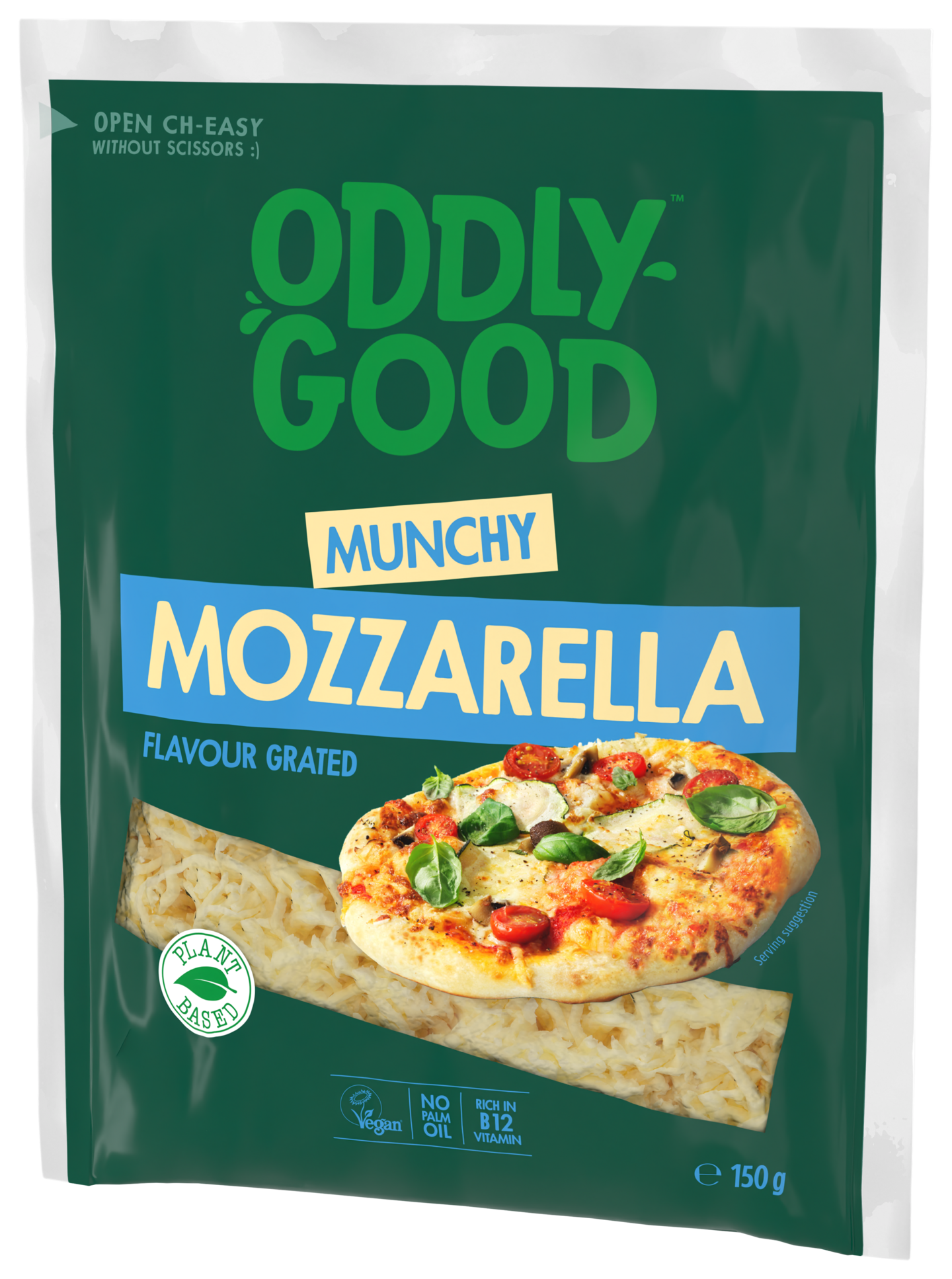 Valio Oddlygood Veggie mozzarella raaste 150g