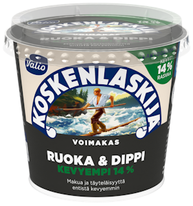 Valio Koskenlaskija Ruoka Dippi e250g voimakas 14% laktoositon