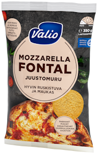 Valio mozzarella-fontal juustomuru e350G