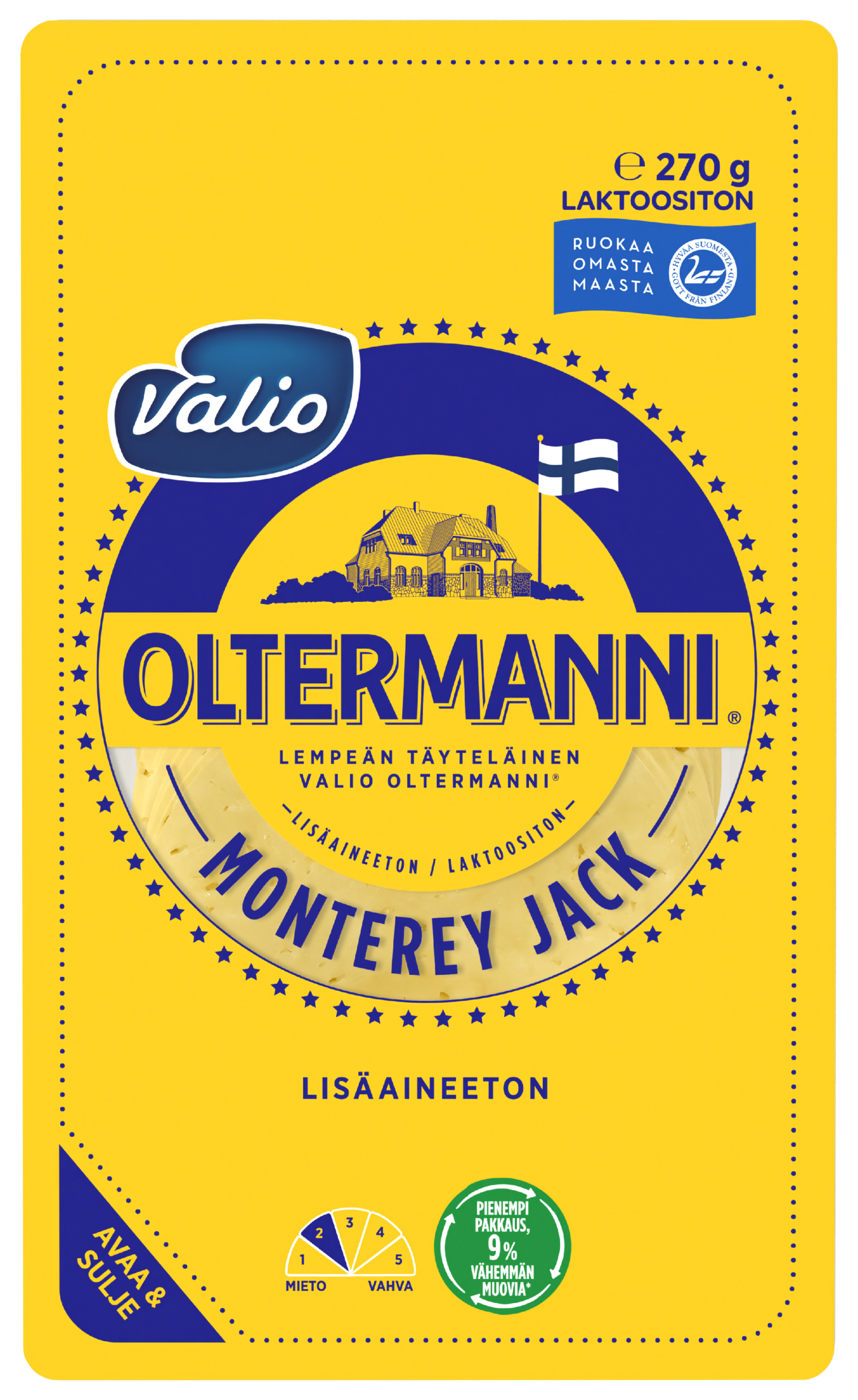 Valio Oltermanni® Monterey Jack e270g viipale | K-Ruoka Verkkokauppa