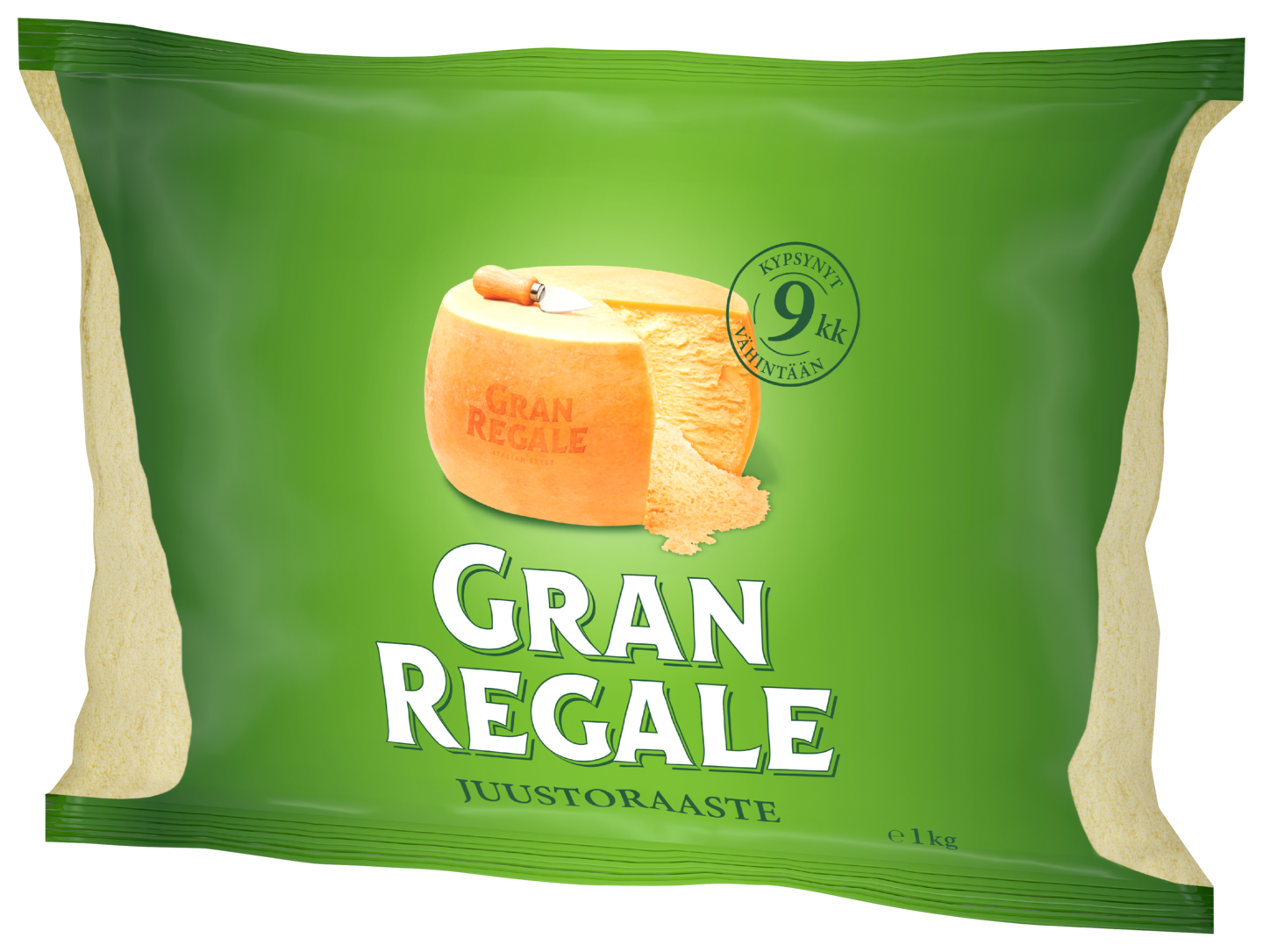 Valio Gran Regale juustoraaste 1kg laktoositon