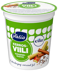 Valio kerrosviili 1% 200g raparperi laktoositon