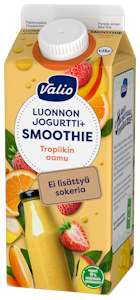 Valio Luonnonjogurtti+ smoothie 0,75l tropiikin aamu ei lisättyä sokeria, laktoositon