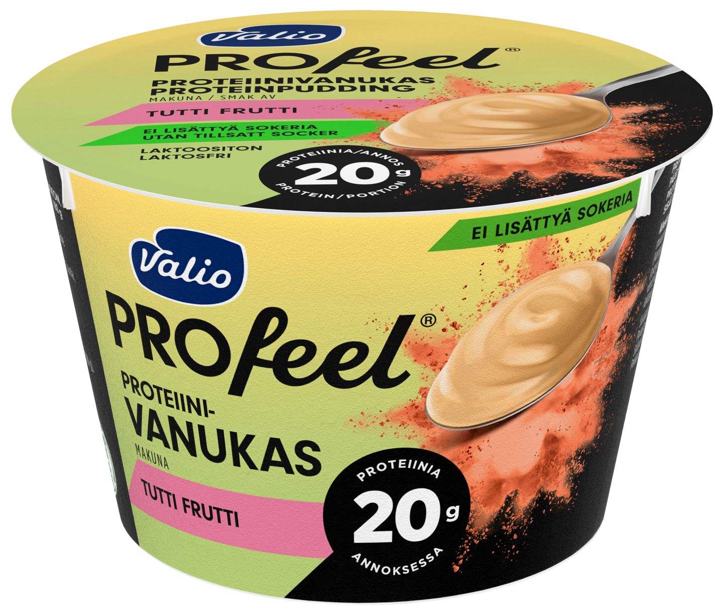 Valio PROfeel proteiinivanukas 180g tutti frutti laktoositon