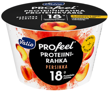 Valio PROfeel proteiinirahka 175g persikka laktoositon