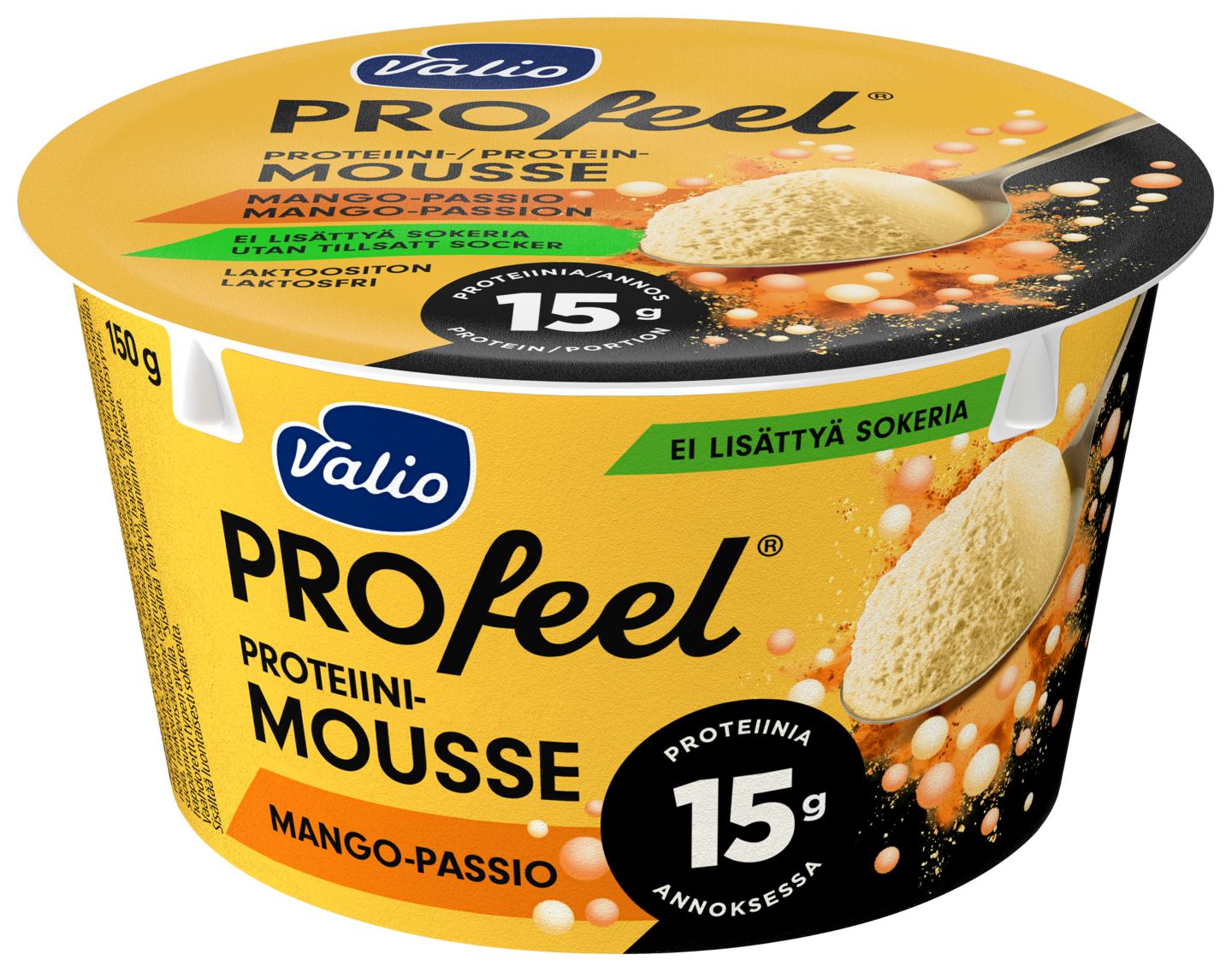 Valio PROfeel proteiinimousse 150g mango-passion laktoositon
