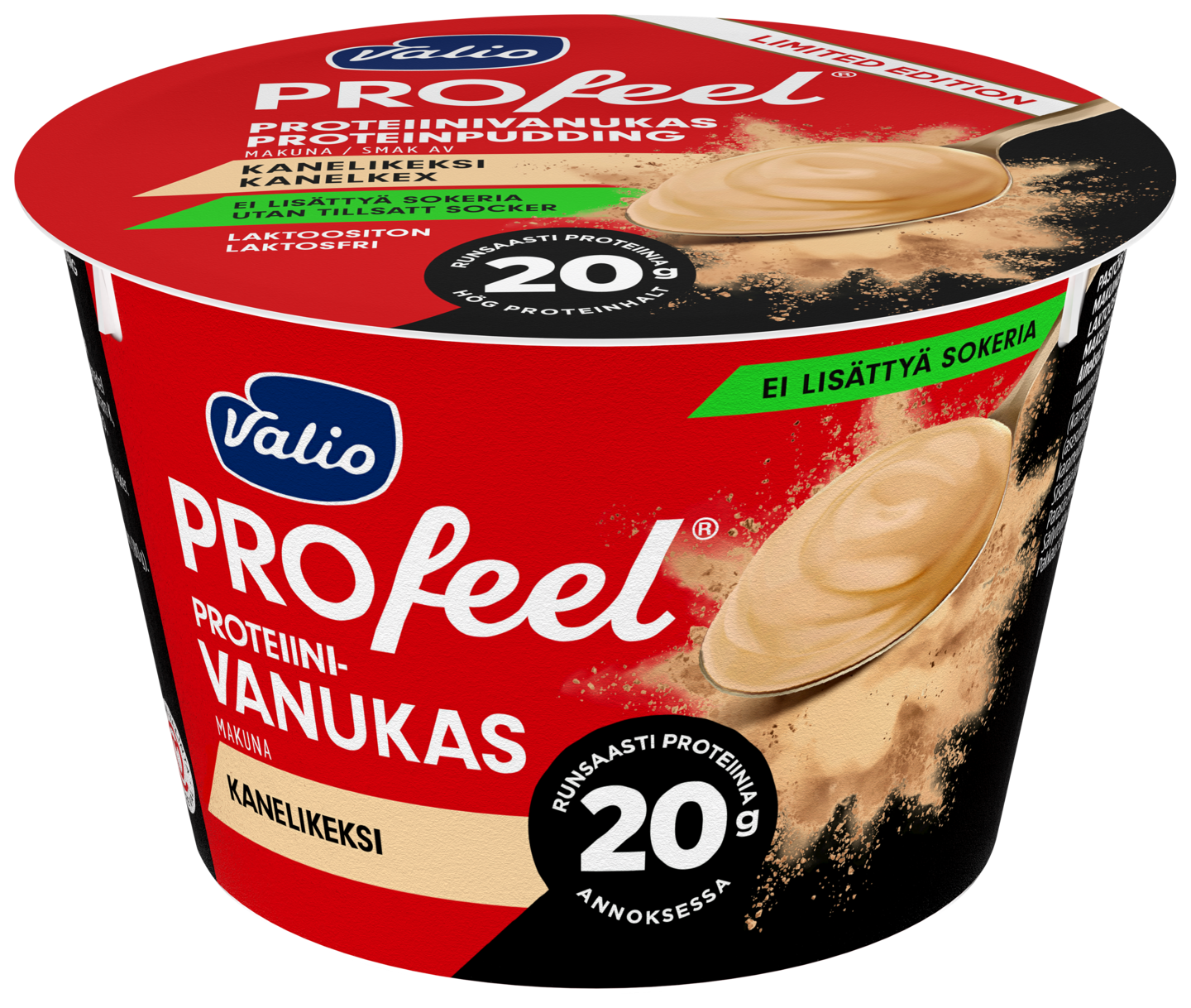 Valio PROfeel proteiinivanukas 180g kanelikeksi laktoositon