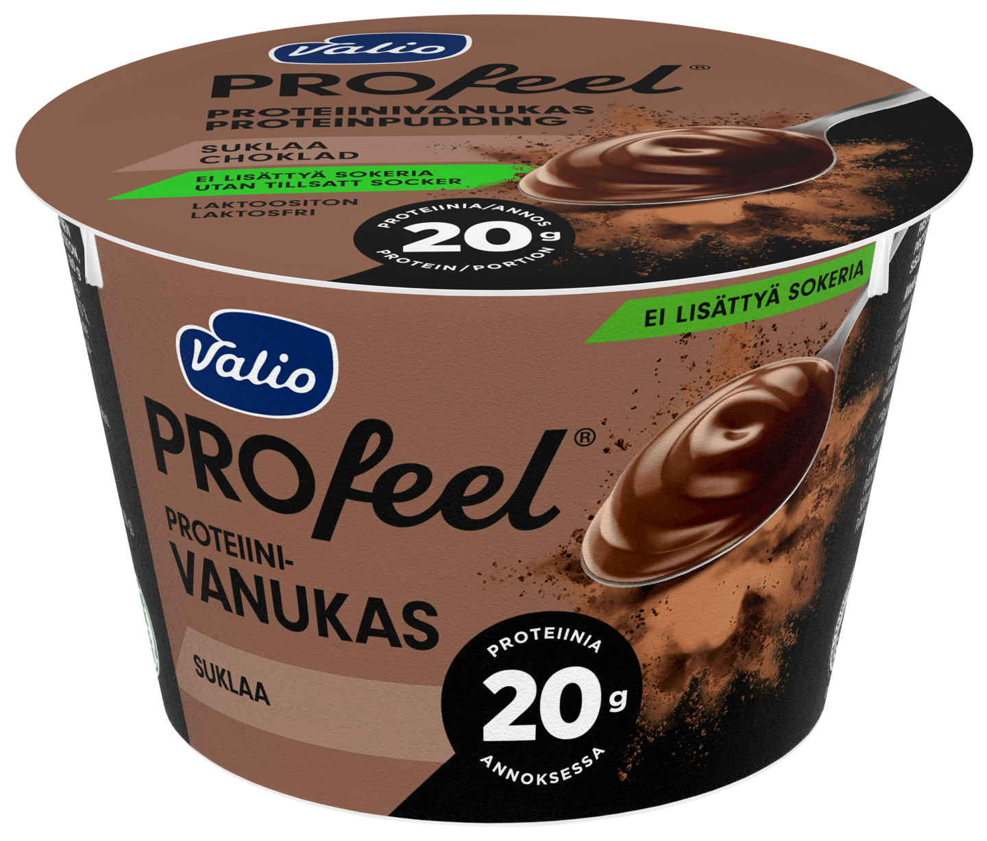 Valio Profeel proteiinivanukas 180g suklaa laktoositon