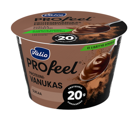 Valio Profeel proteiinivanukas 180g suklaa laktoositon
