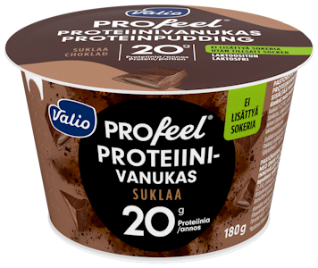 Valio Profeel proteiinivanukas 180g suklaa laktoositon