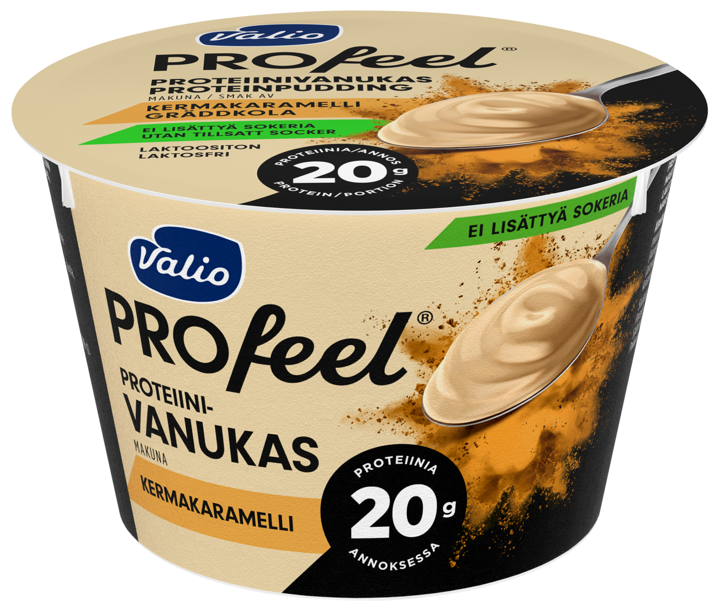 Valio PROfeel proteiinivanukas 180g kermakaramelli laktoositon