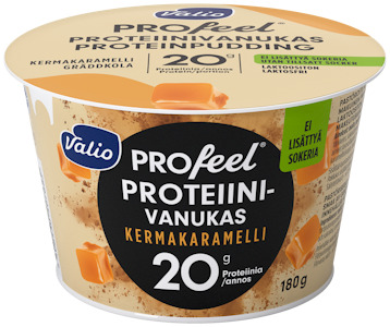 Valio PROfeel proteiinivanukas 180g kermakaramelli laktoositon